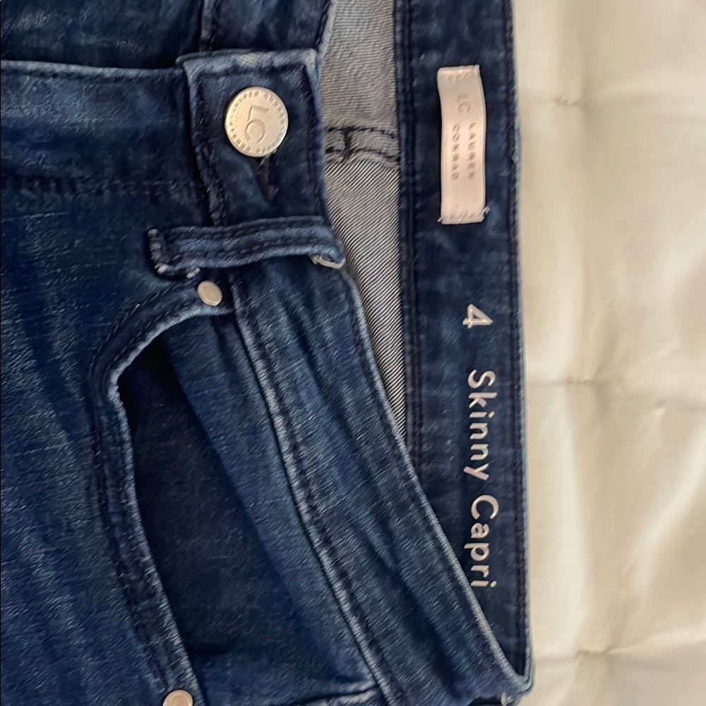 LC Lauren Conrad Skinny Capri Jeans